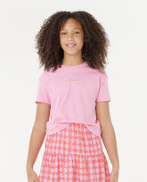 Sunset Skies Crop Tee - Girls (8-16 years)