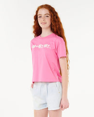 Neon Isles Crop Tee - Girl (8-14 years)