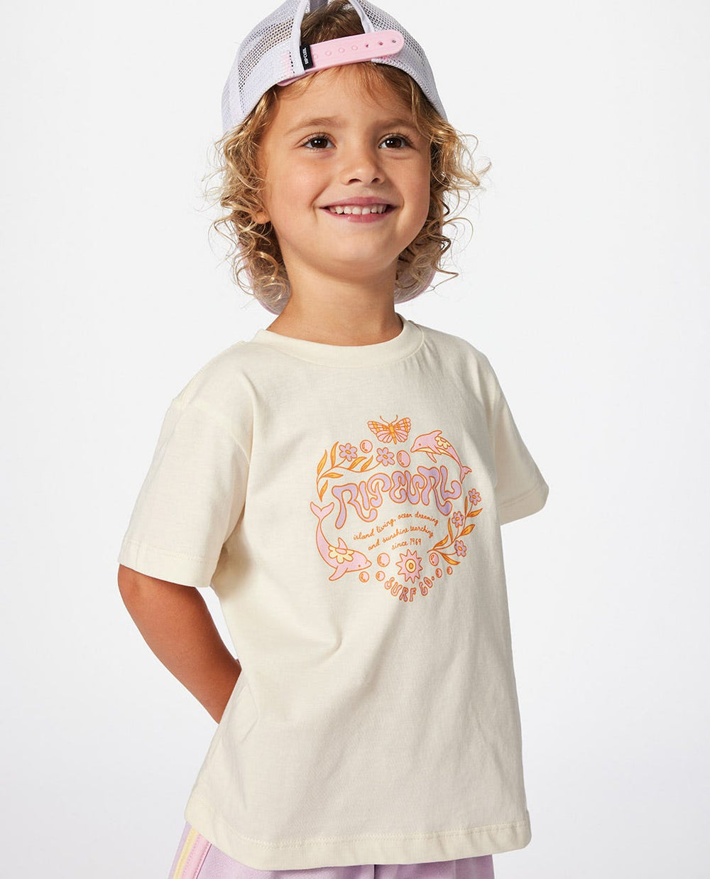 Rainbow Logo Tee-Girl (1-8 years)