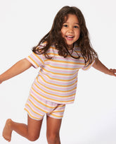Rainbow Tropic Knit Tee - Girl (1-8 years)