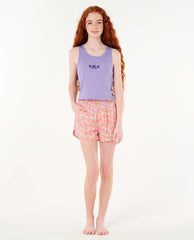 Neon Isles Floral Short - Girl (8-14 years)