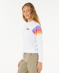 Las Dalias Raglan Crew - Girl (8-14 years)