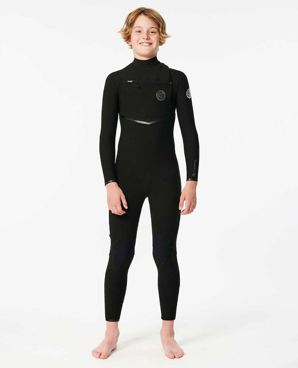 Kids Flashbomb 4/3 Chest Zip Wetsuit