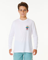 Icons Surflite UV Long Sleeve Rash Vest - Boys (8-16 years)