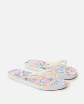 Mixed Bloom Open Toe Sandal - Girls