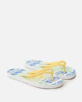 Mixed Bloom Open Toe Sandal - Girls