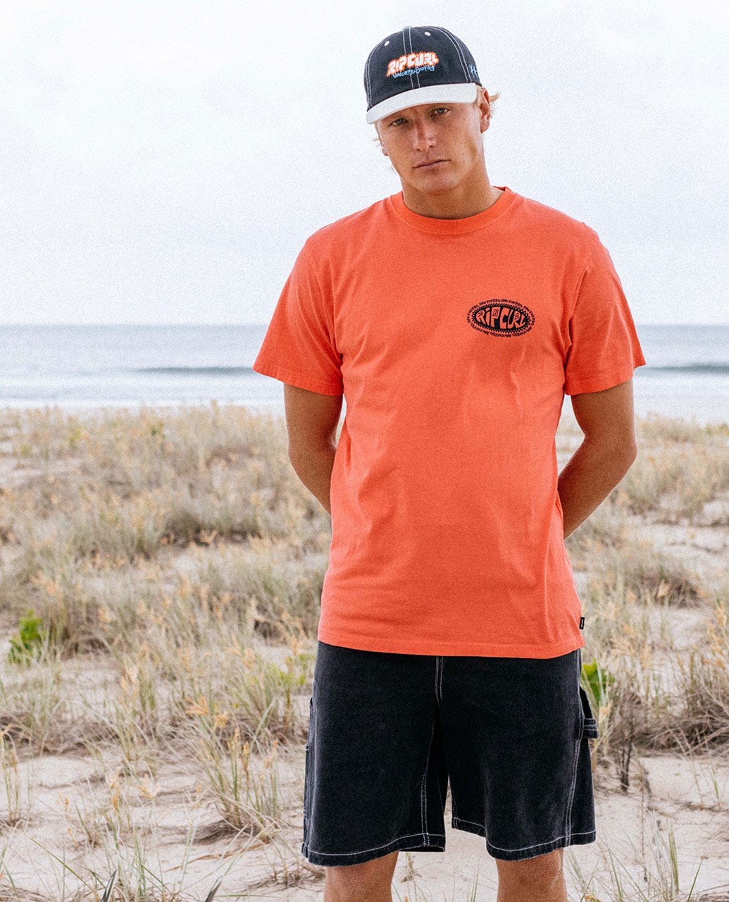 Raw Energy De Oval Relaxed Tee