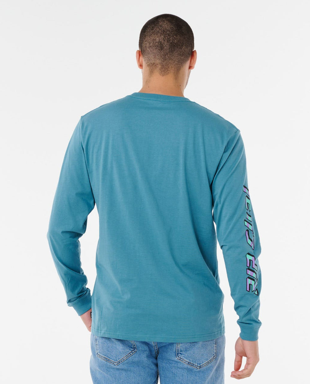 Fade Out Icon Long Sleeve Relaxed Tee