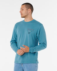Fade Out Icon Long Sleeve Relaxed Tee