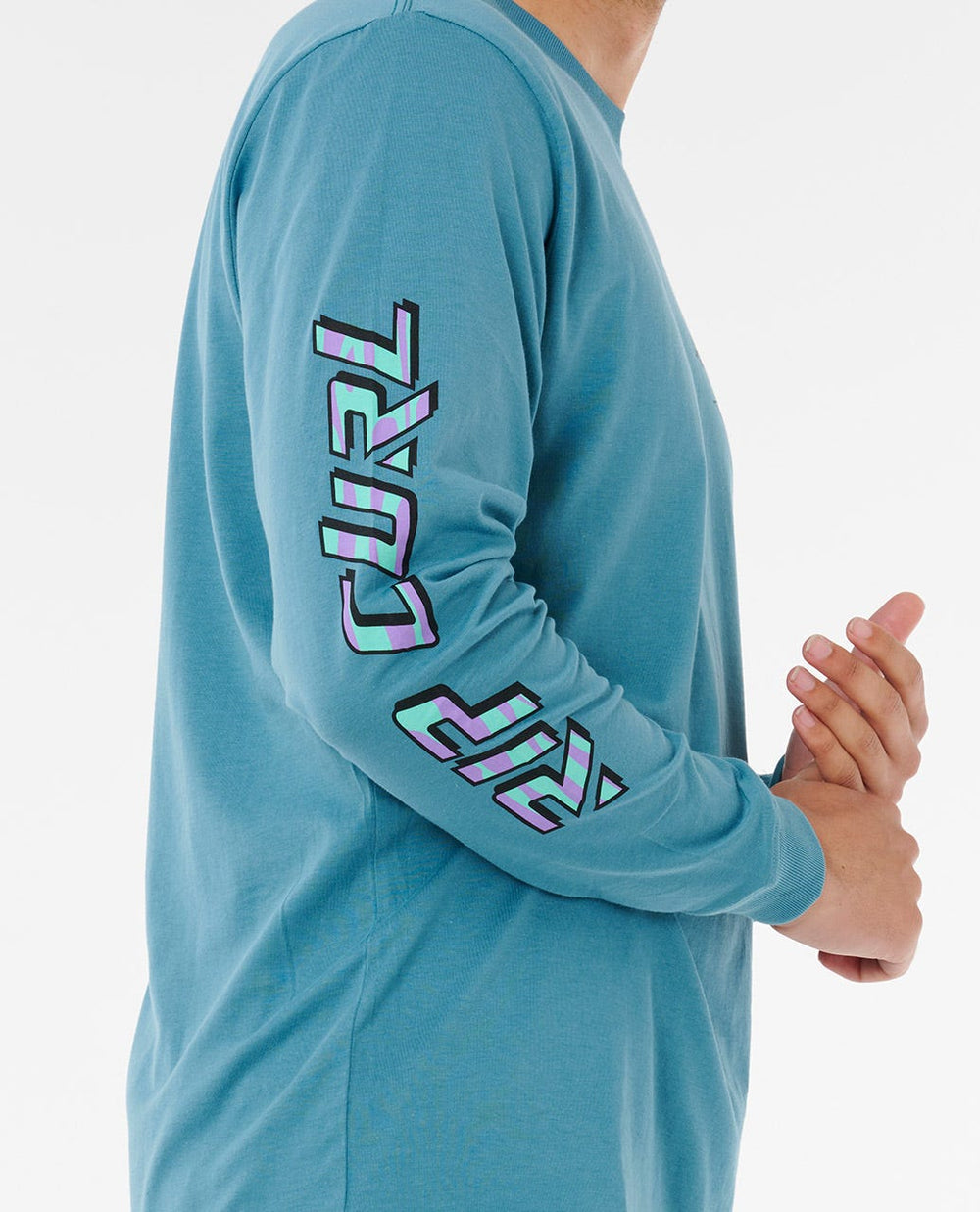 Fade Out Icon Long Sleeve Relaxed Tee