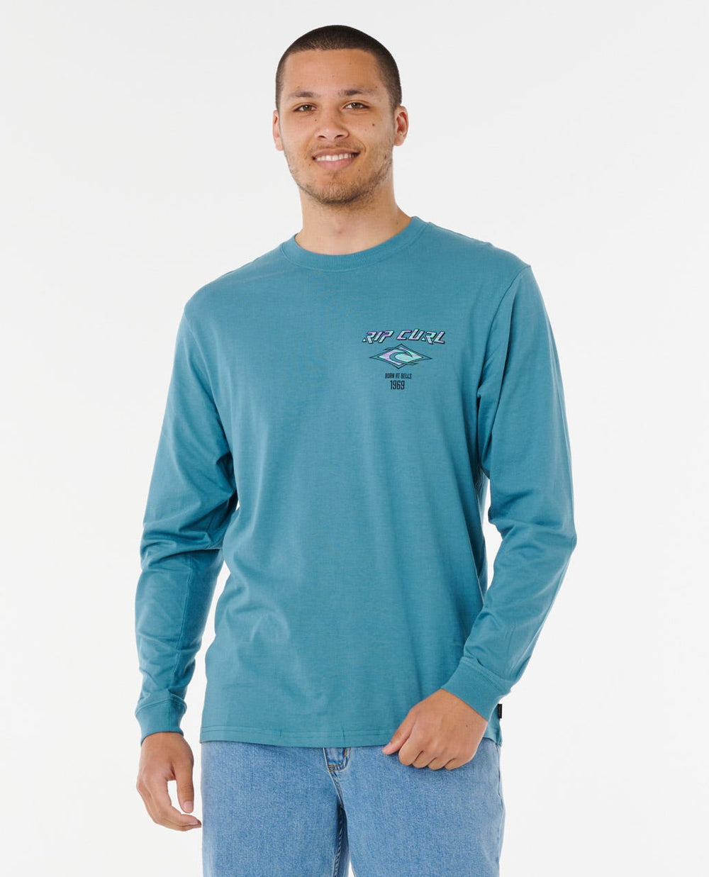 Fade Out Icon Long Sleeve Relaxed Tee