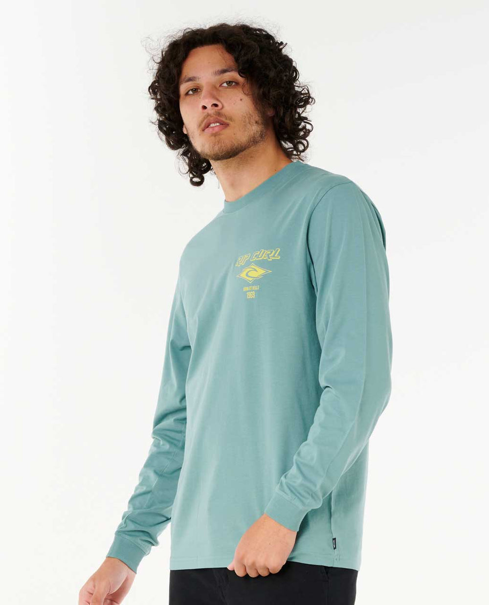 Fade Out Icon Long Sleeve Relaxed Tee