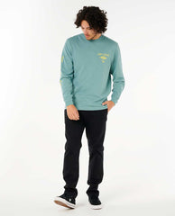Fade Out Icon Long Sleeve Relaxed Tee