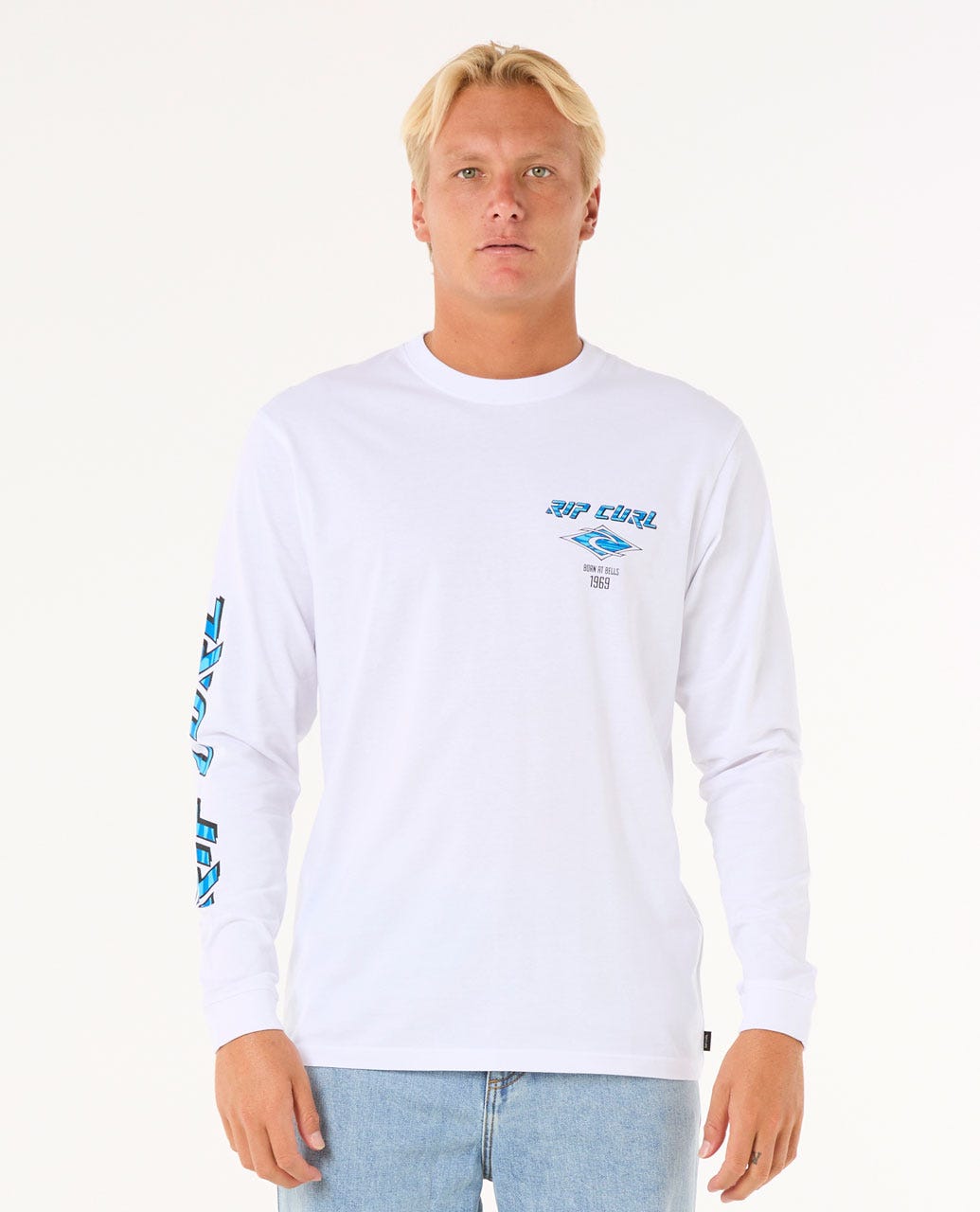 Fade Out Icon Long Sleeve Relaxed Tee