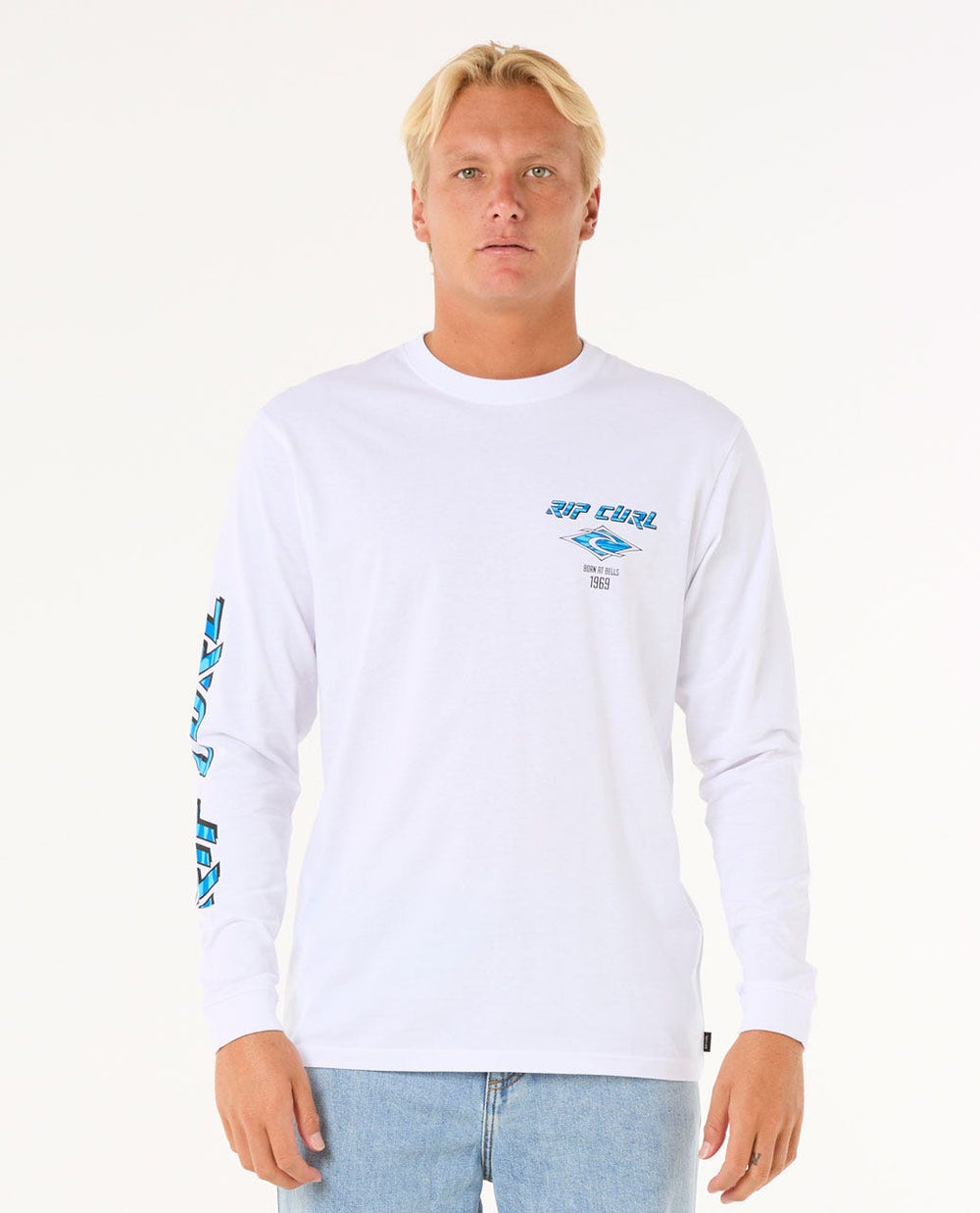 Fade Out Icon Long Sleeve Relaxed Tee