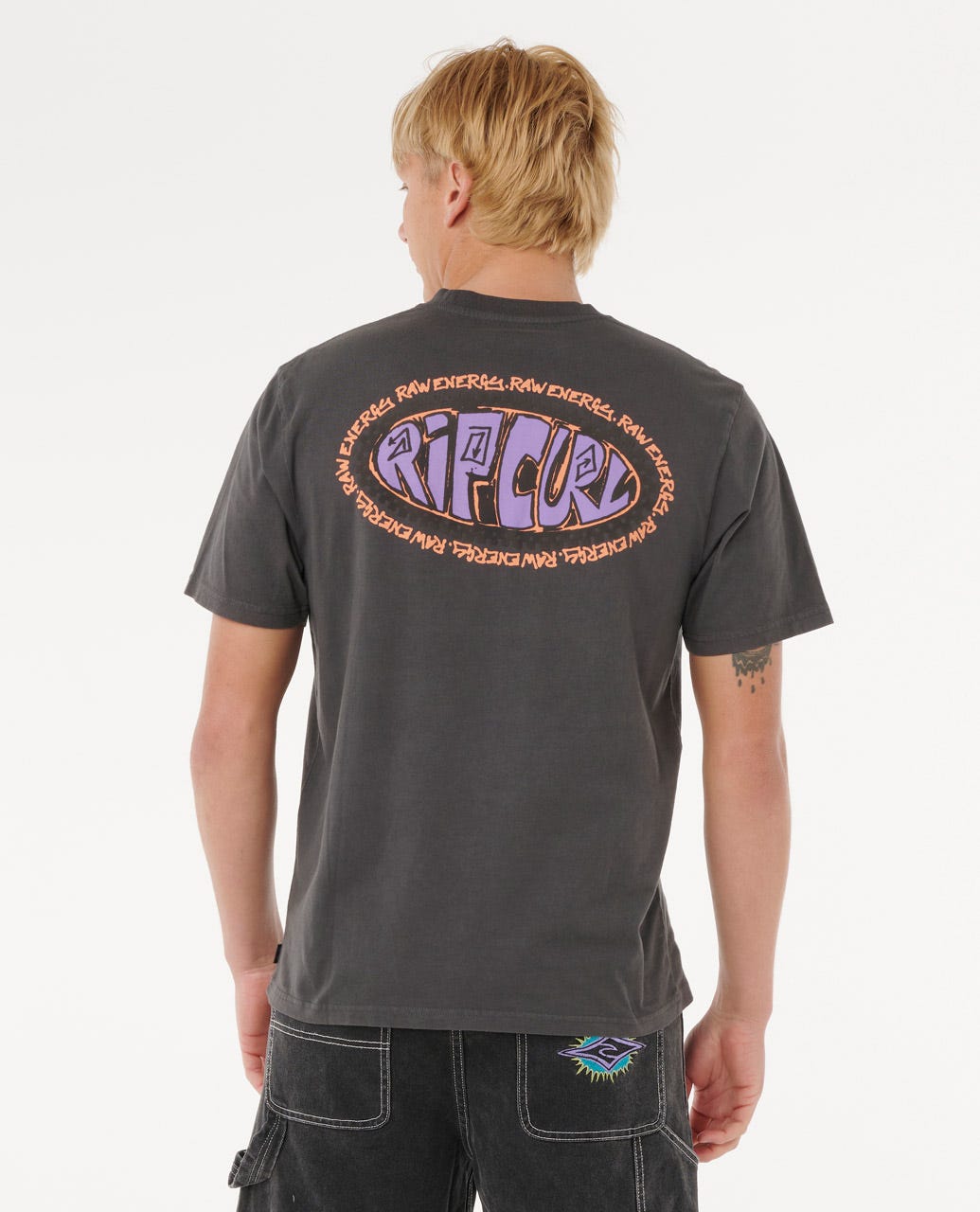 Raw Energy De Oval Relaxed Tee