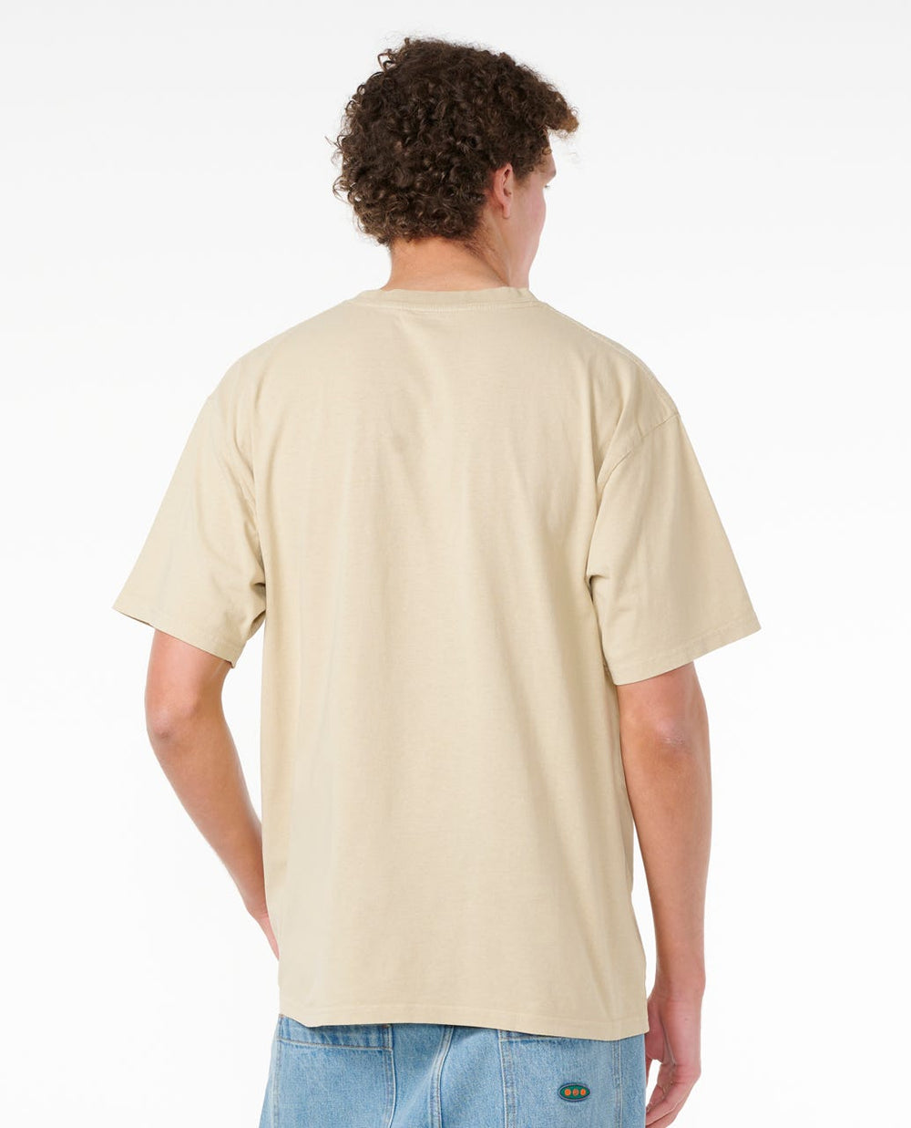 Fade Out Embroid Loose Tee