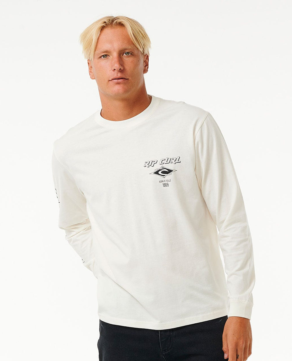 Fade Out Icon Long Sleeve Relaxed Tee