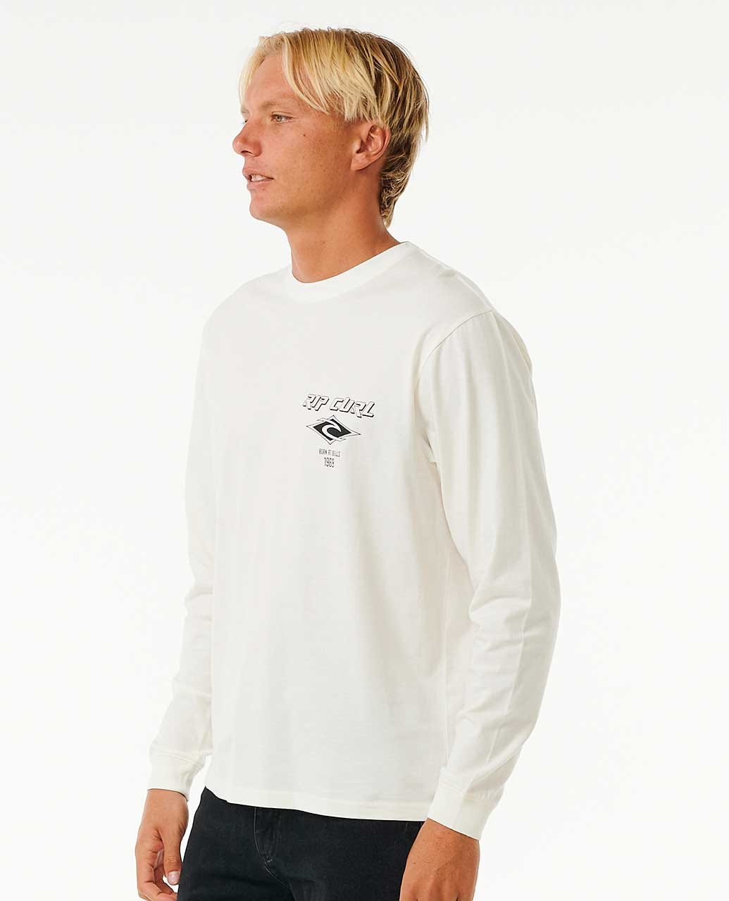 Fade Out Icon Long Sleeve Relaxed Tee