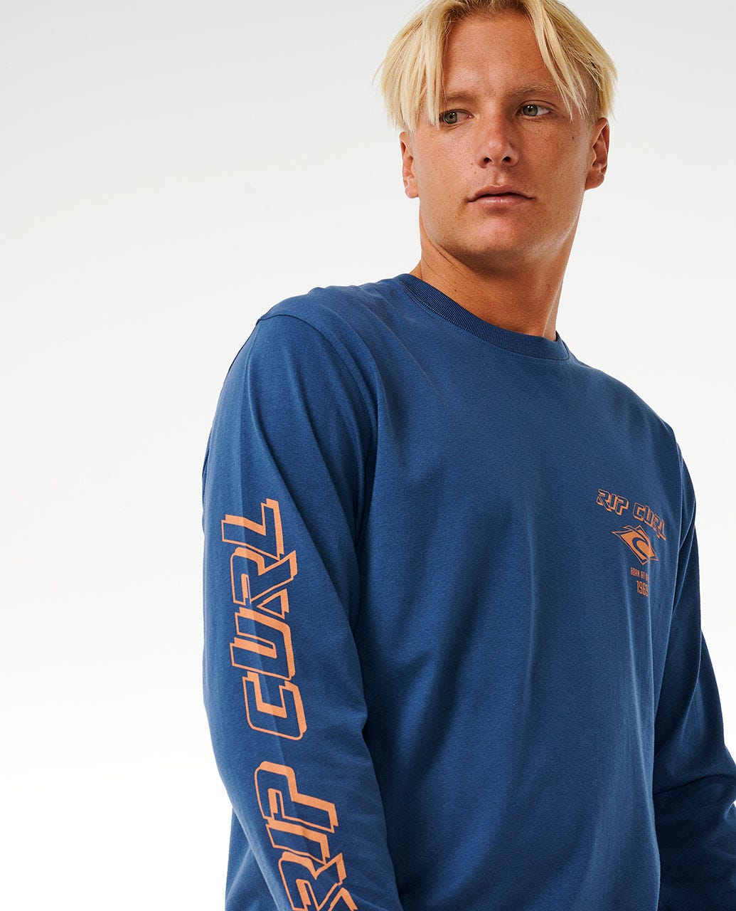 Fade Out Icon Long Sleeve Relaxed Tee