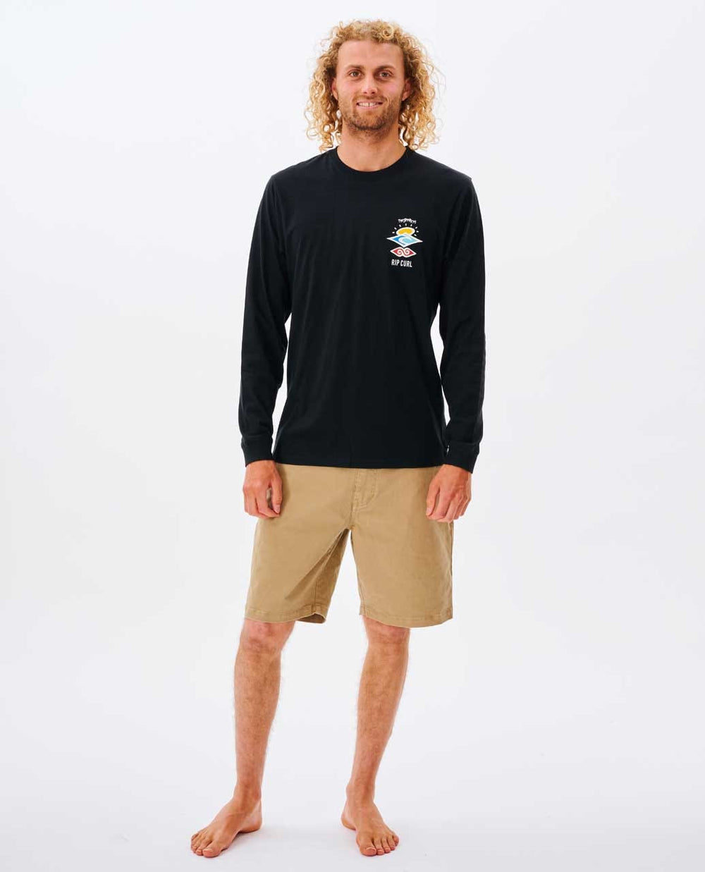 Search Icon Long Sleeve Standard Tee