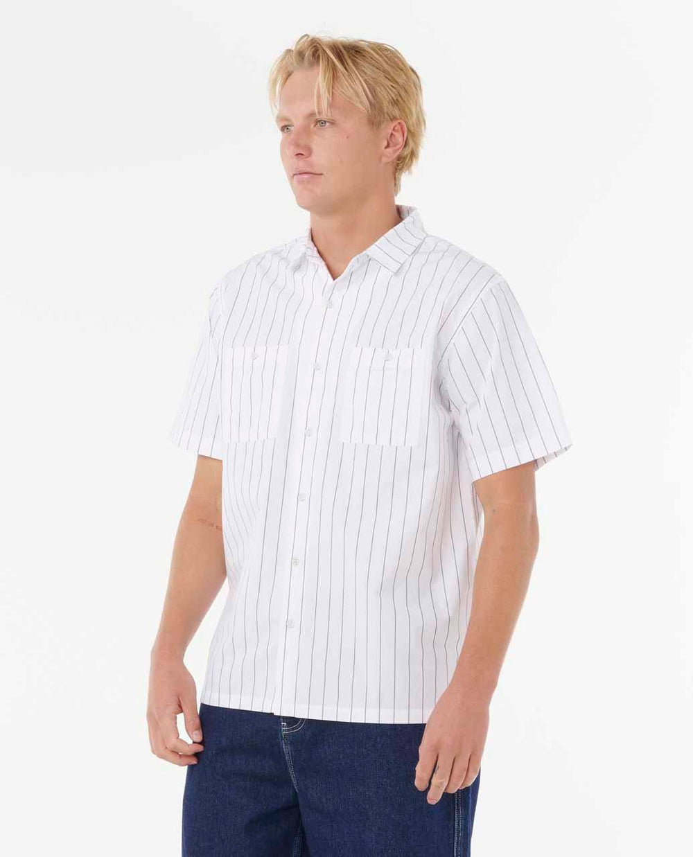 Medina Archive Rip Script Short Sleeve Shirt