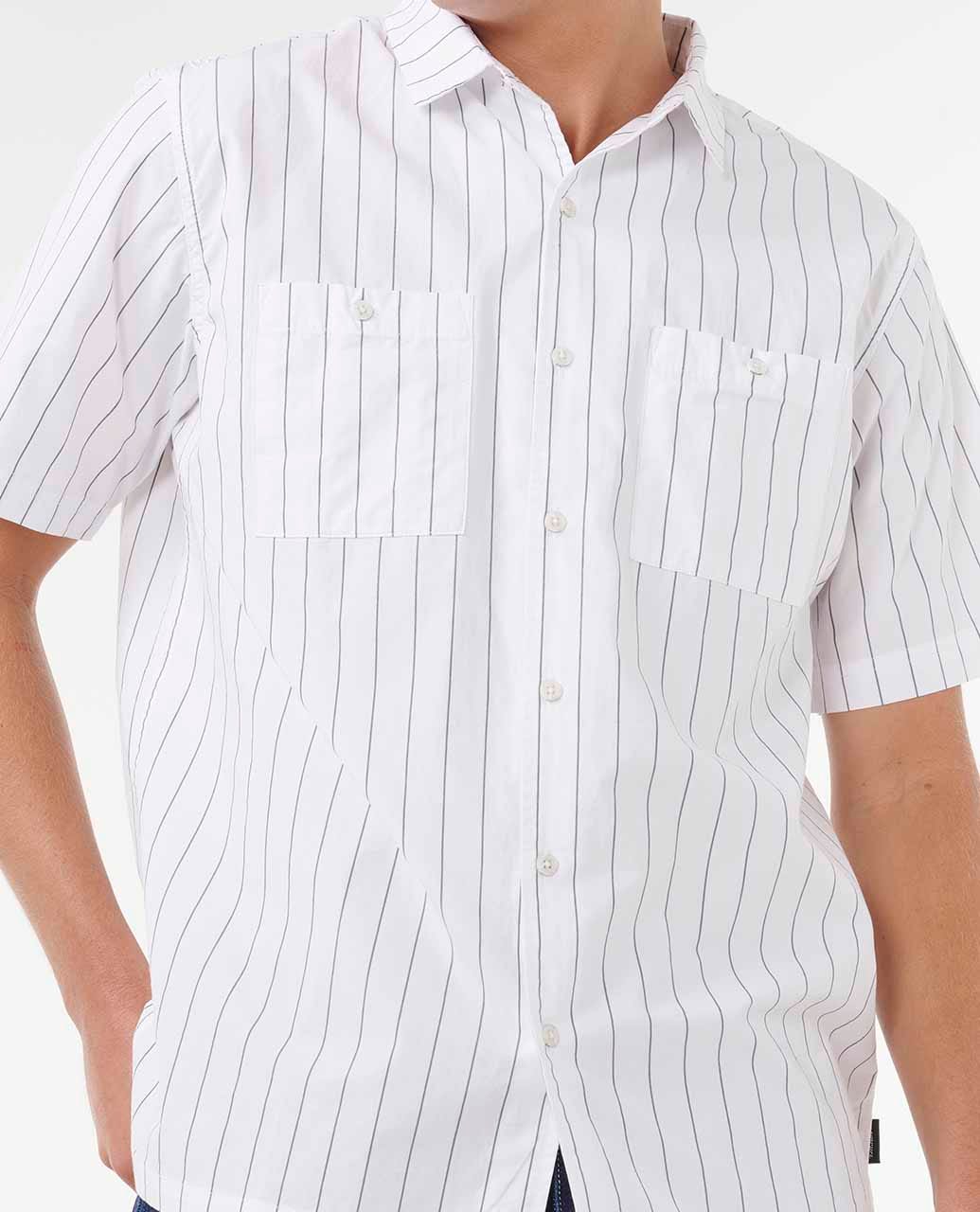 Medina Archive Rip Script Short Sleeve Shirt