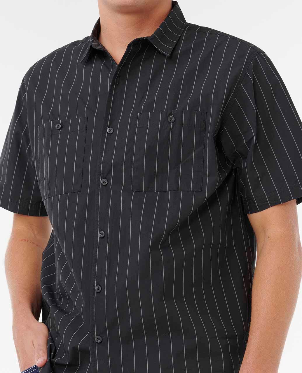 Medina Archive Rip Script Short Sleeve Shirt