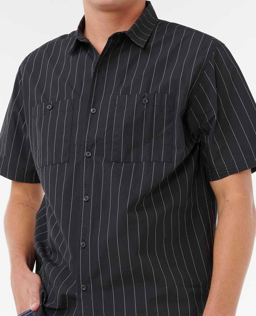 Medina Archive Rip Script Short Sleeve Shirt