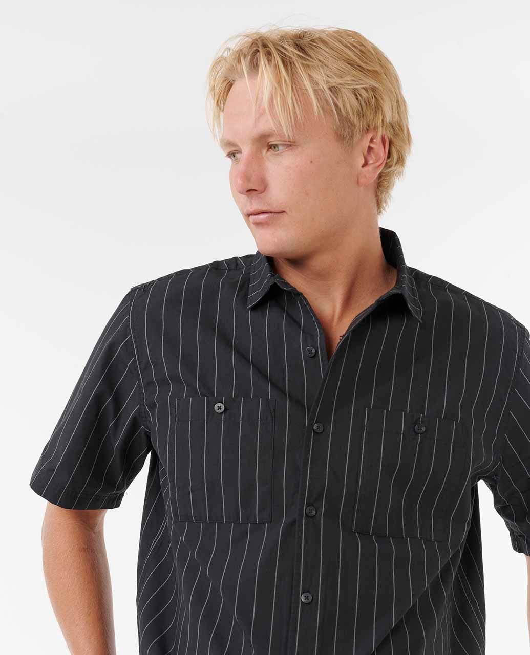 Medina Archive Rip Script Short Sleeve Shirt