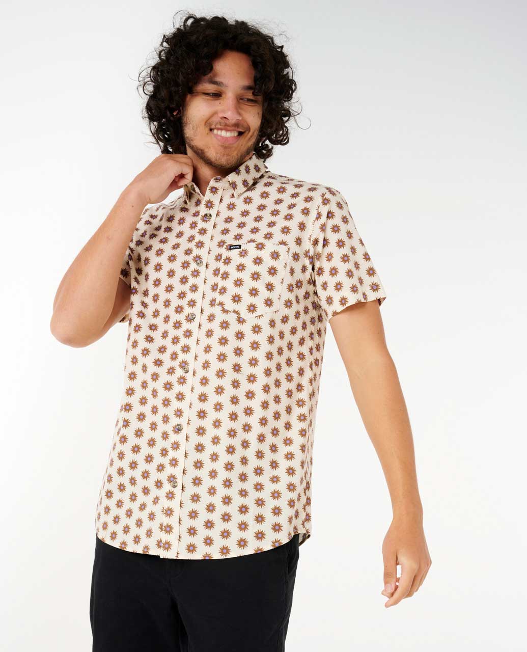 Fun Times Ditsy Short Sleeve Shirt