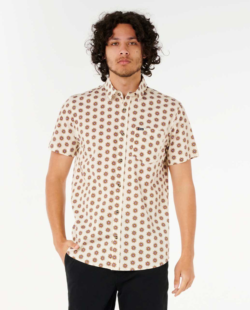 Fun Times Ditsy Short Sleeve Shirt