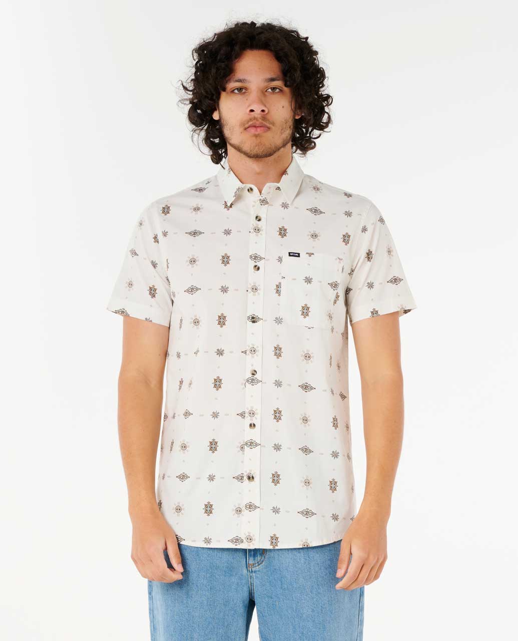 Diamond Micro Short Sleeve Shirt