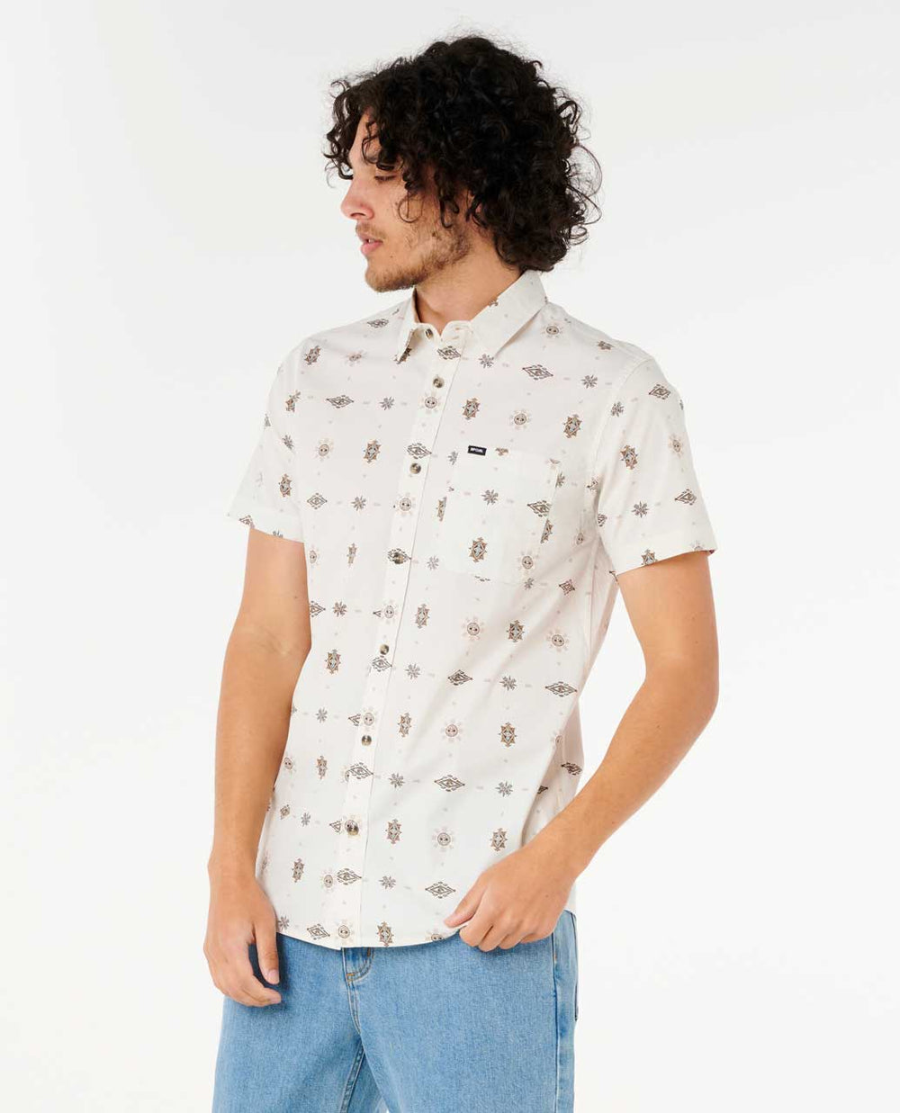 Diamond Micro Short Sleeve Shirt