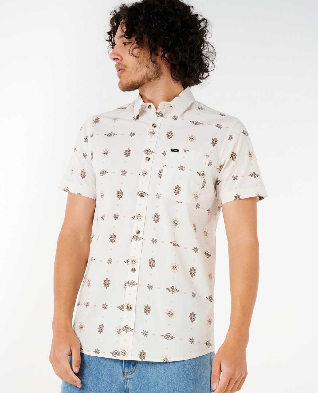 Diamond Micro Short Sleeve Shirt
