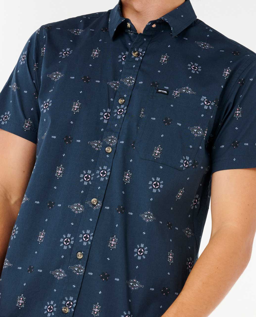 Diamond Micro Short Sleeve Shirt