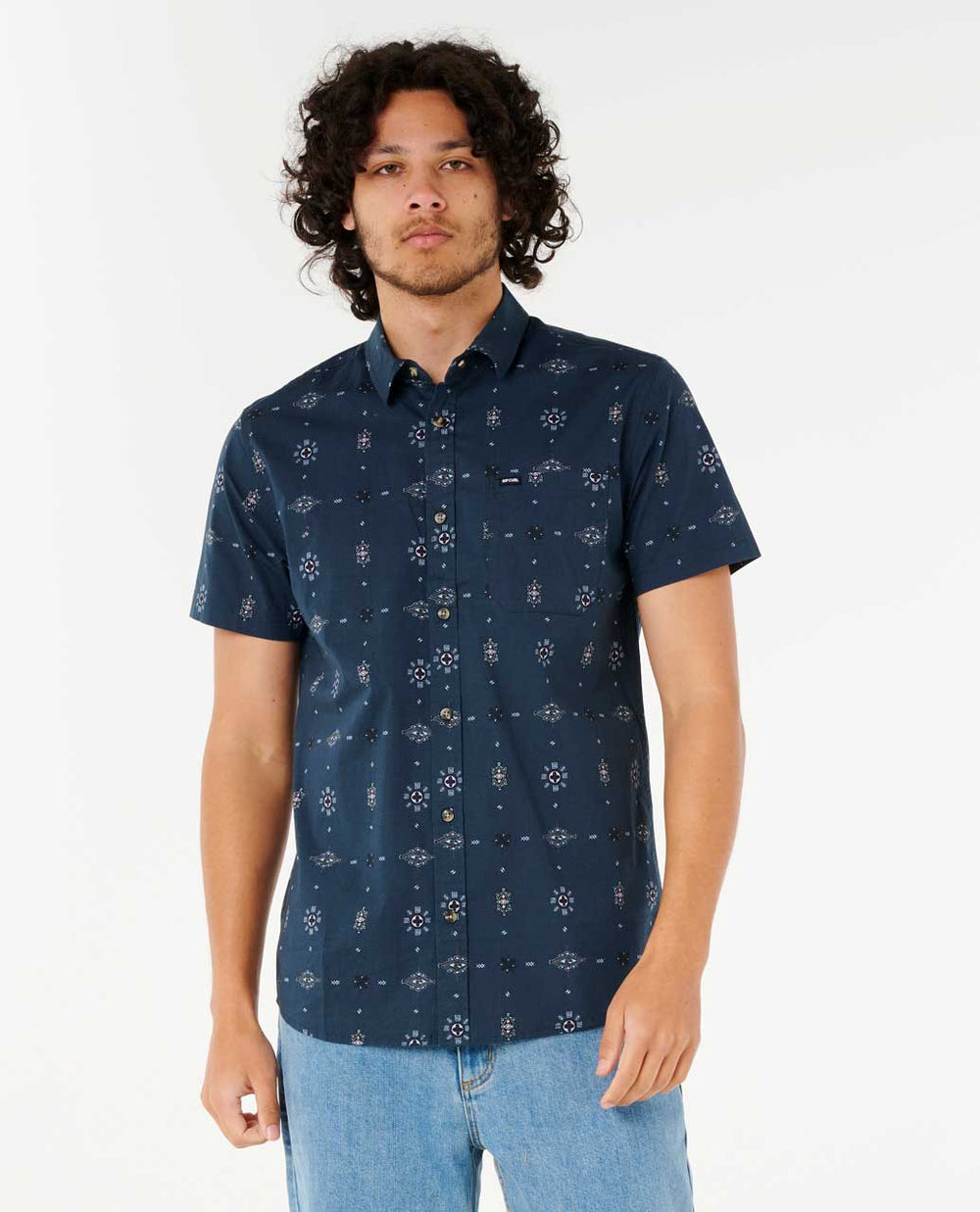 Diamond Micro Short Sleeve Shirt