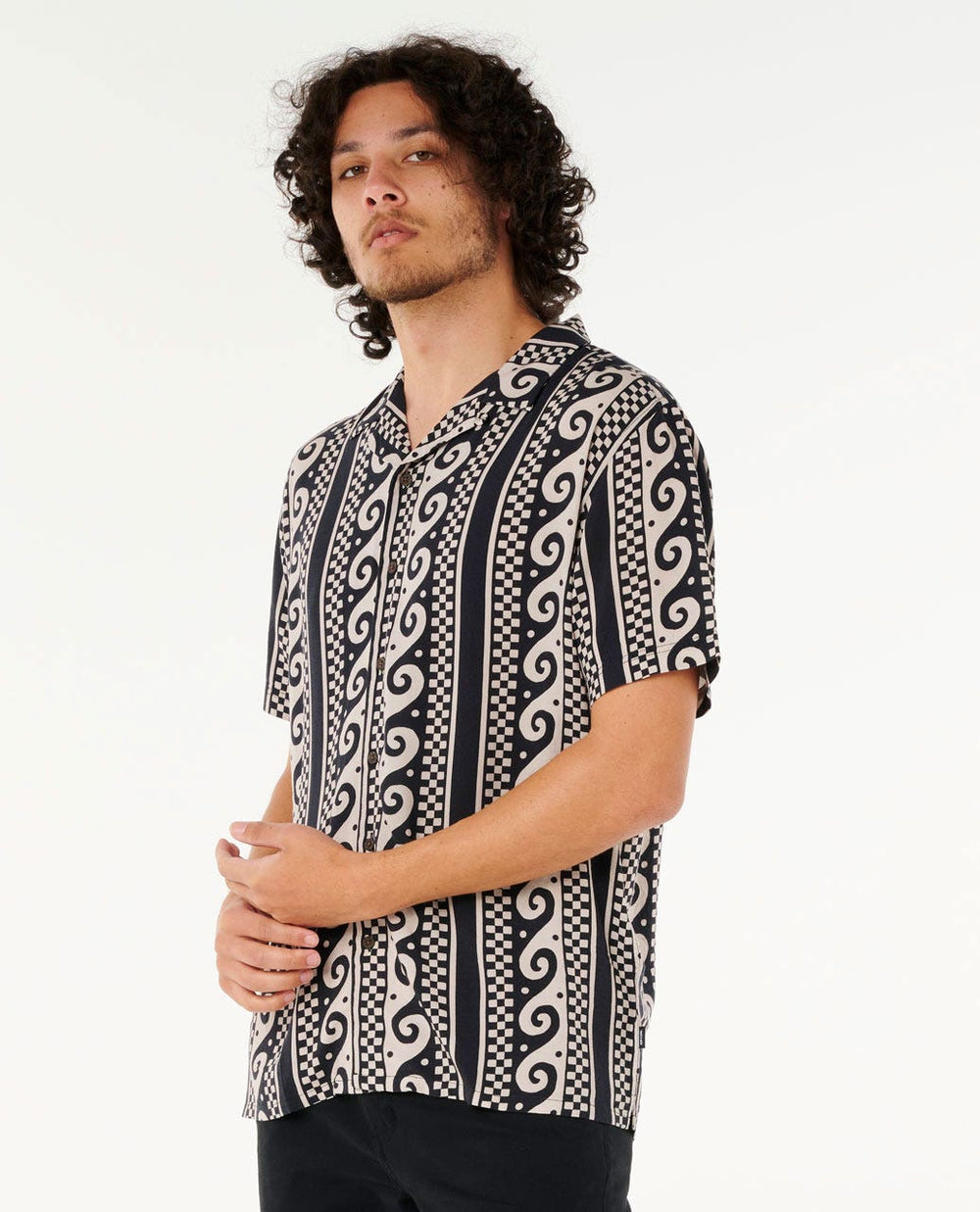 Fun Times Stripe Short Sleeve Shirt