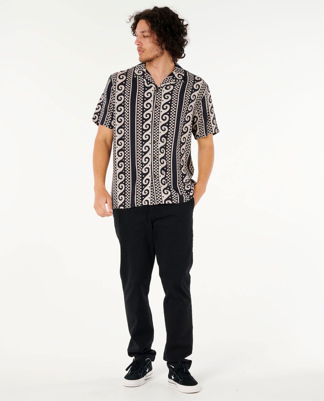 Fun Times Stripe Short Sleeve Shirt