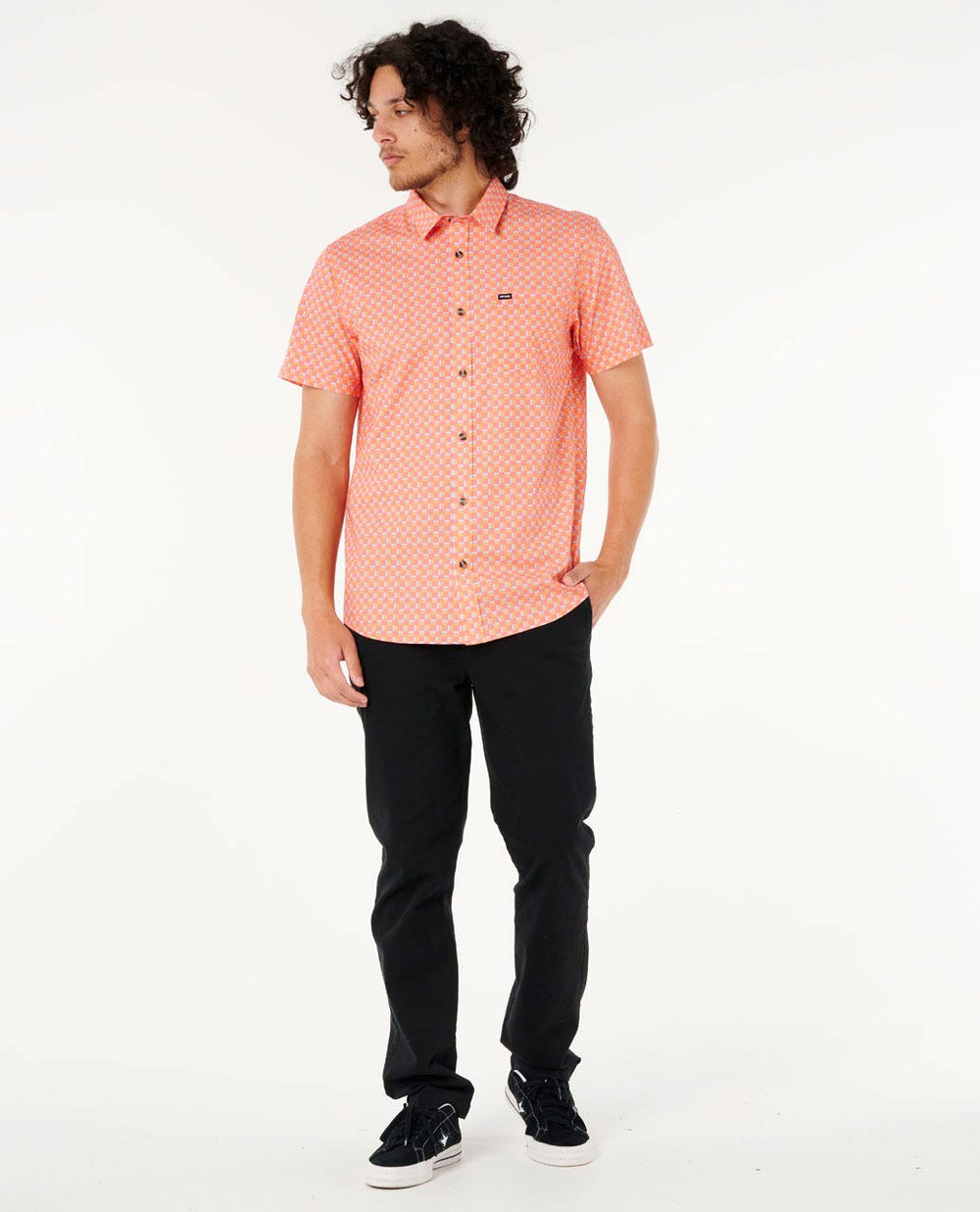Fun Times Ditsy Short Sleeve Shirt