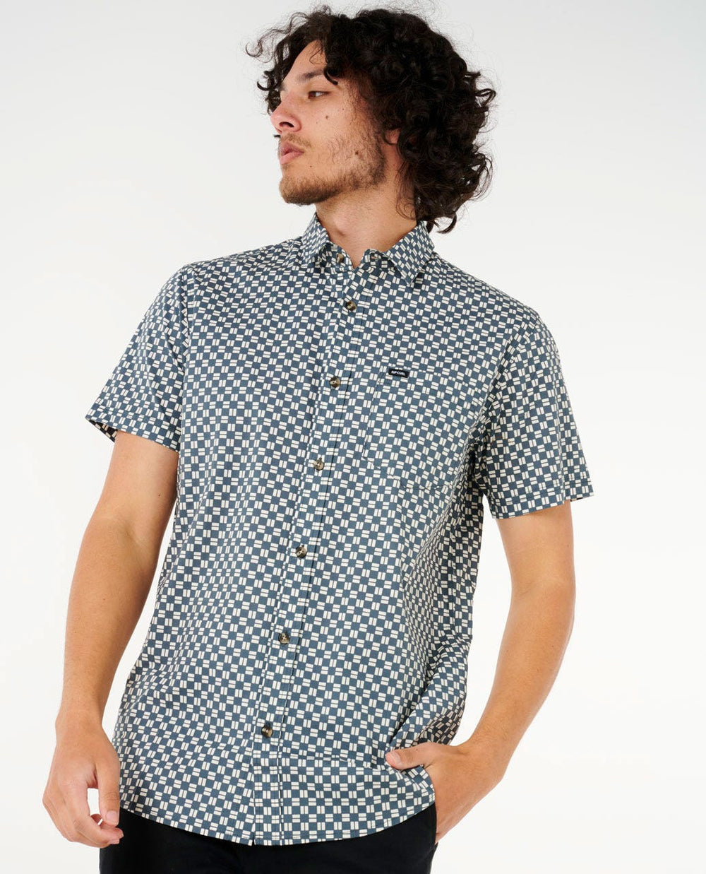 Fun Times Ditsy Short Sleeve Shirt