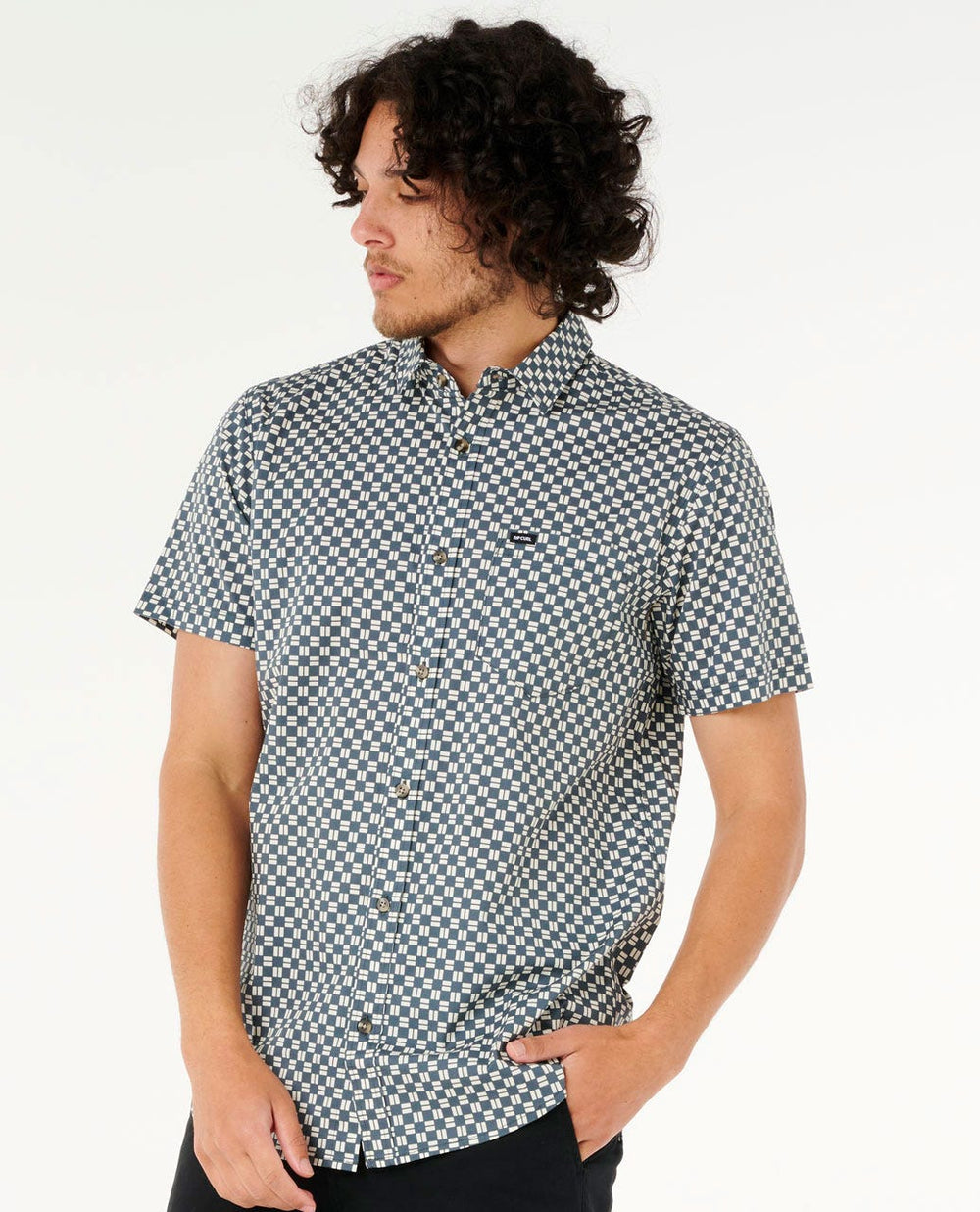 Fun Times Ditsy Short Sleeve Shirt