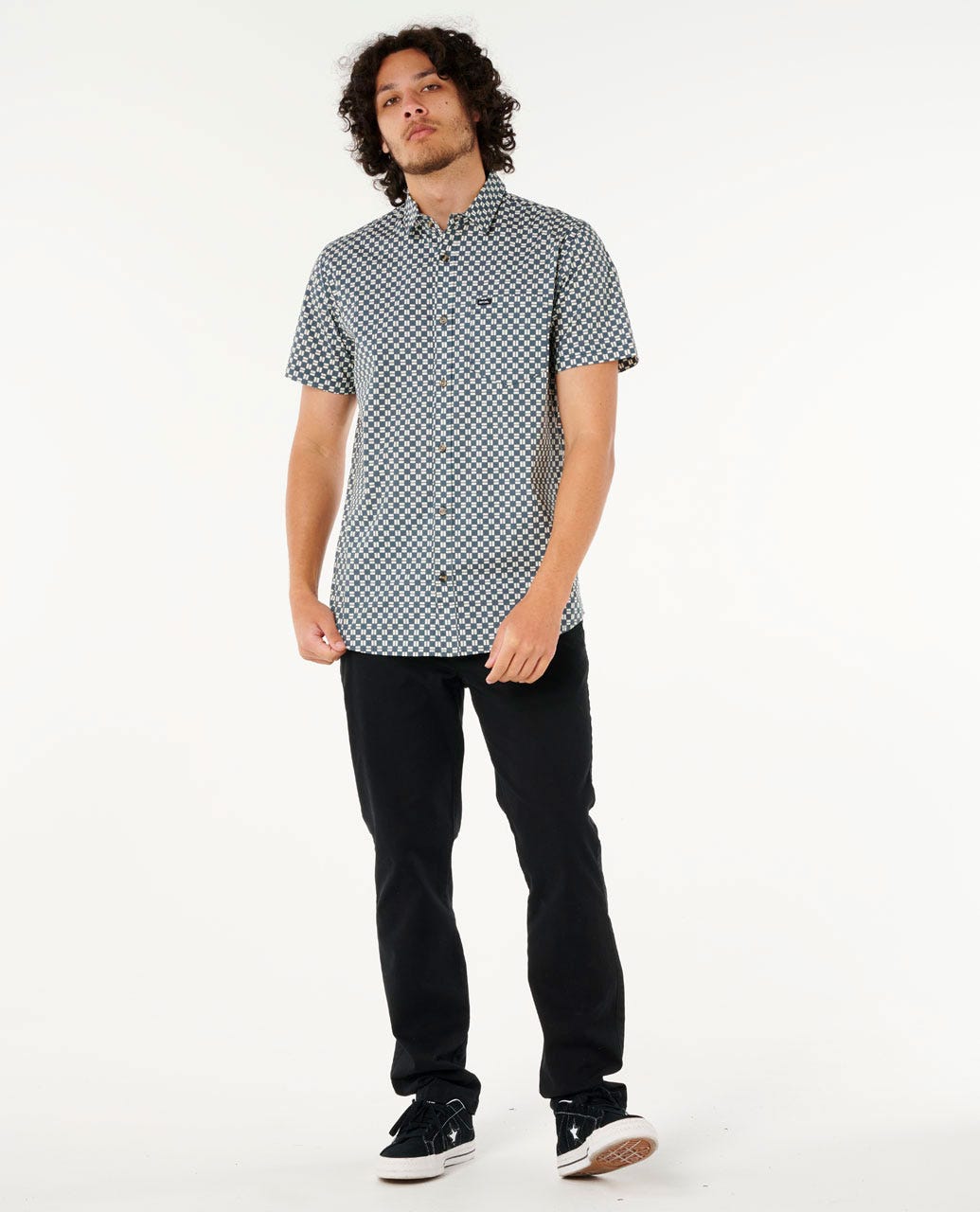 Fun Times Ditsy Short Sleeve Shirt
