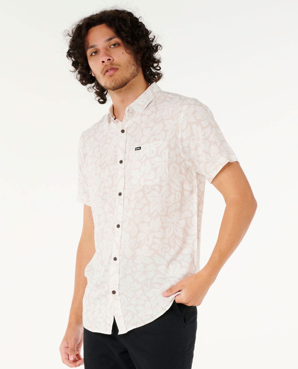 Fun Times Floral Short Sleeve Shirt