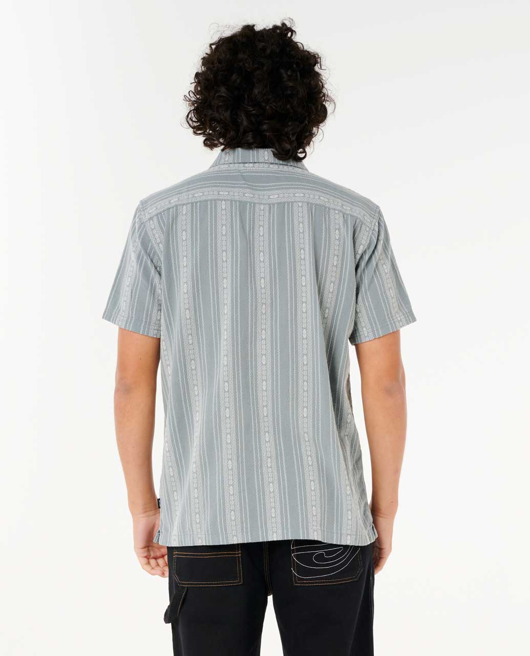 Raw Energy Stripe Short Sleeve Shirt