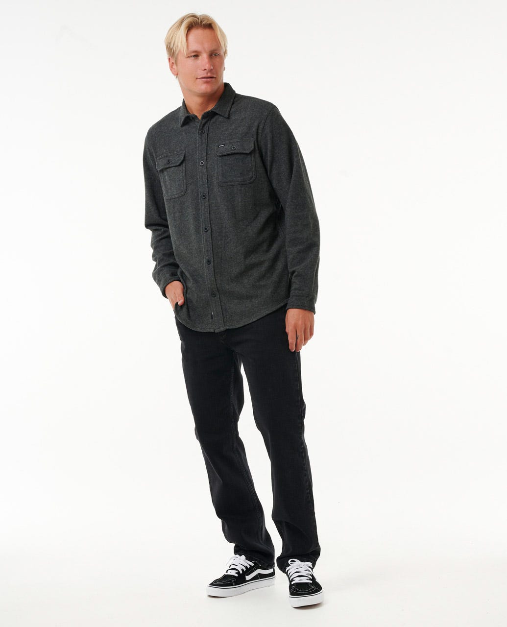 Grid Long Sleeve Shirt