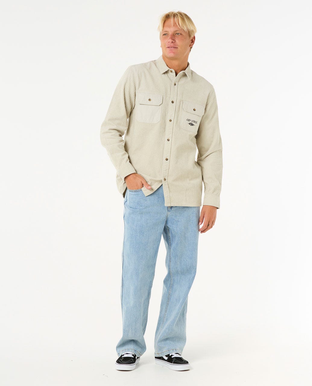Raw Energy Cord Long Sleeve Shirt