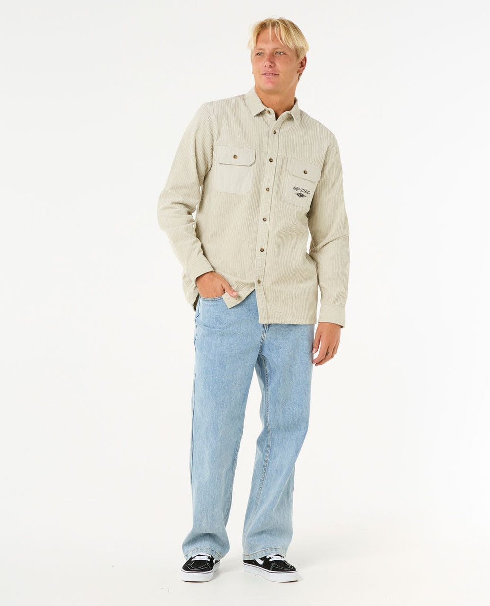 Raw Energy Cord Long Sleeve Shirt