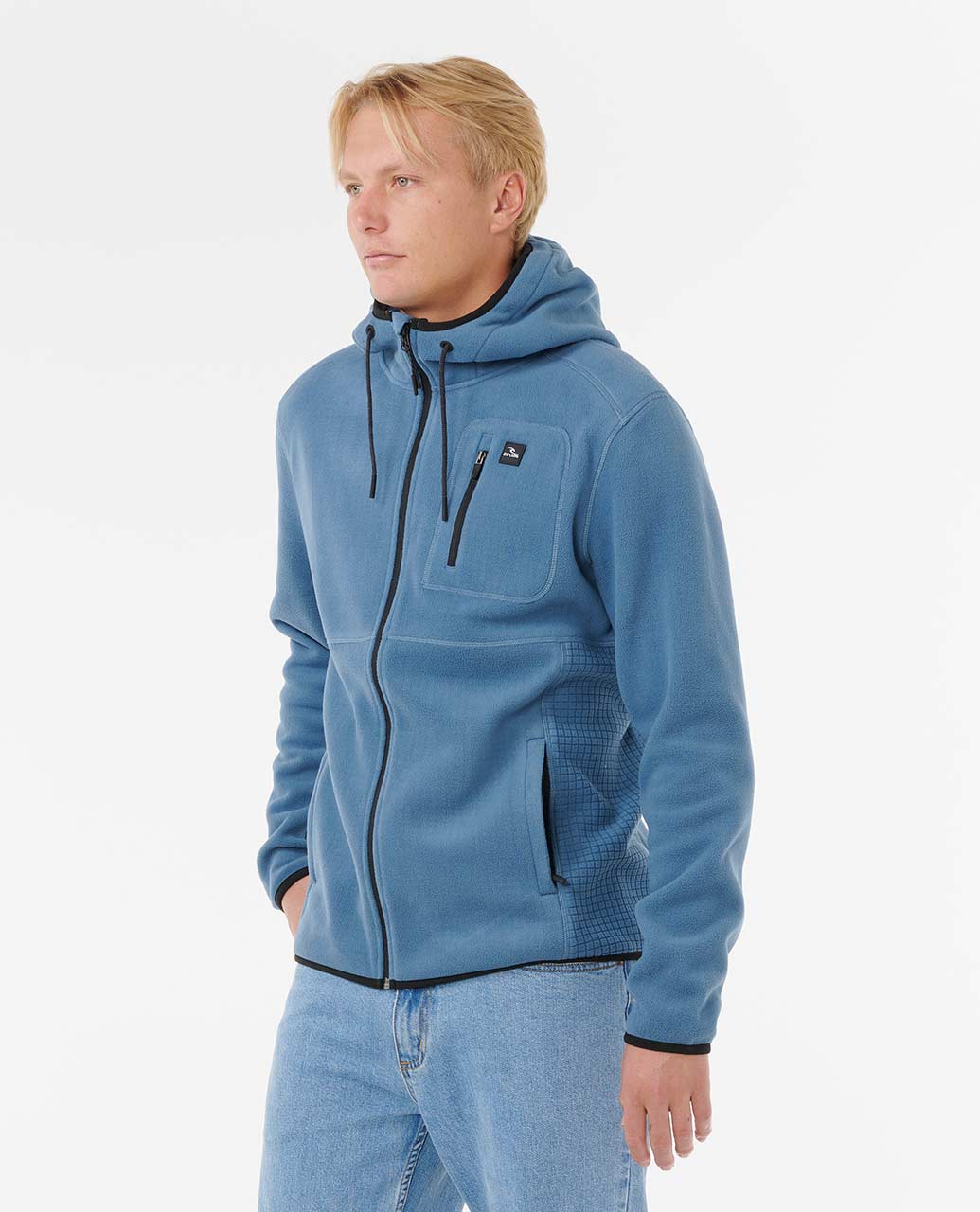 Departed Polar Fleece Zip Through Jacket