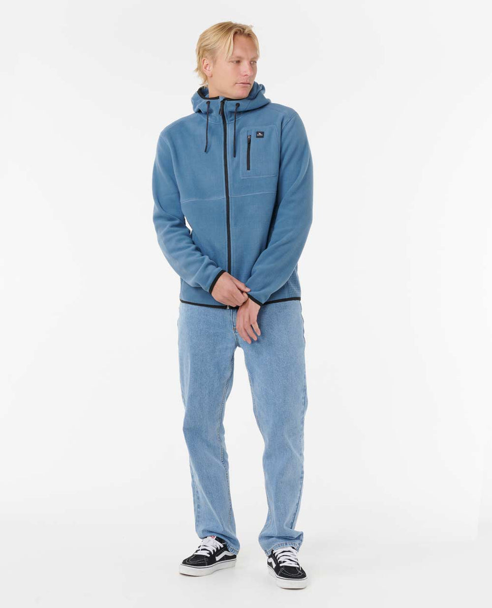 Departed Polar Fleece Zip Through Jacket